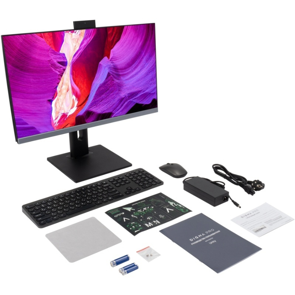 Моноблок Digma Pro Unity 23.8", i3 1215U (1.2) 8Gb SSD256Gb (Full HD VA 16:9 1920x1080x60Hz), Win11 Pro