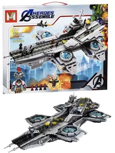 Конструктор Летающий авианосец Геликарриер 778 деталей