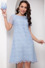 Платье "Шантильи" (голубое) П5791 LT Collection (Акция)