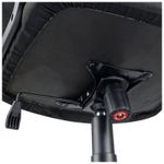 Кресло руководителя Helmi HL-E79 "Elegant" LT, ткань, черная, механизм качания