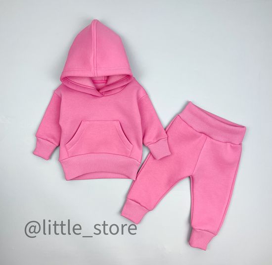 Комплект из футера с начесом "Simple" Барби