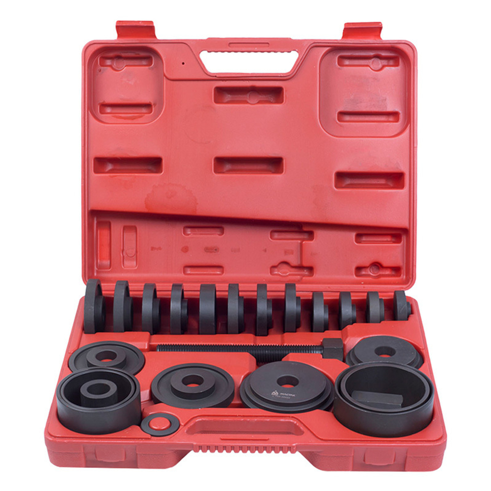 МАСТАК (100-30022C) Набор оправок для монтажа и демонтажа ступичных подшипников, кейс, 22 предмета