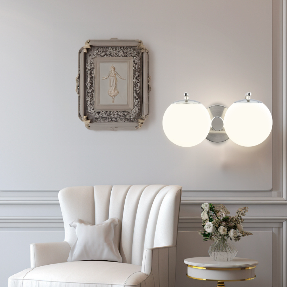 Citilux Адам Смарт CL228B321 LED Бра Матовый Хром