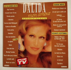Винтажная виниловая пластинка LP Сборник Dalida Mon Amour (France 1989) (EX)