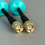 Антенны Foxeer Lollipop 4 Plus 5,8G  RHCP RPSMA (бирюзовые) (2 штуки)