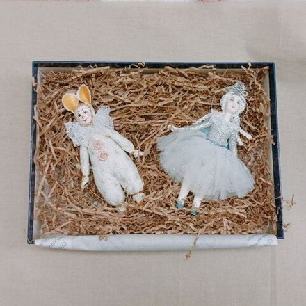 Набор ёлочных игрушек Дети на карнавале №5