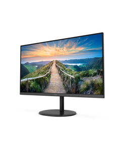 23,8" AOC Q24V4EA 2560x1440, LED, 16:9, IPS, 250cd, 1000:1, 20M:1, 4ms, 178/178, HDMI, DP, 75Hz, Speakers, Tilt, Внеш, VESA, Black, 3y