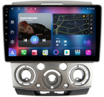 Магнитола для Ford Ranger 2, Mazda BT-50 2007-2011 (серебро) - FarCar 3021M монитор 9.5" QLED на Android 14, TS18, CarPlay, 4G SIM-слот