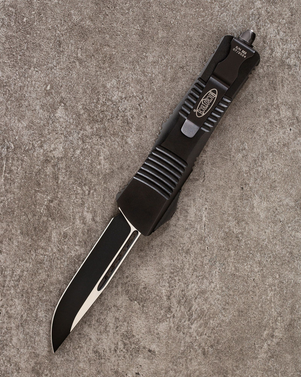 Автоматический складной нож Microtech Troodon S/E Tactical Black VG-10 139-1 (черный-черный)