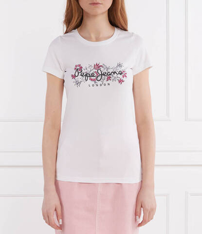 Футболка KORINA Pepe Jeans London - белый(PL505834)