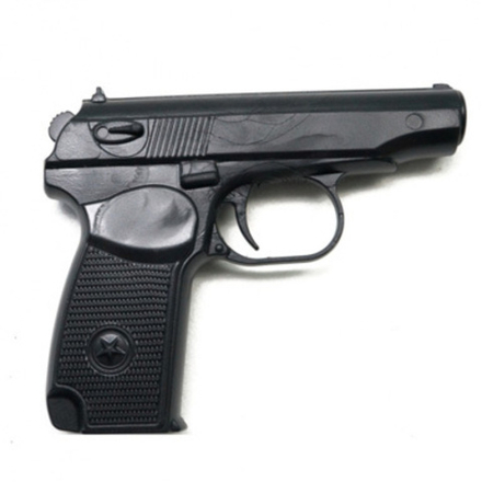 Пистолет тренировочный ПТ-2 320гр, мягкий термоэластопласт, черный