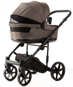 Детская коляска Adamex Locco Light 2 в 1 LL-TK21 TIP (ШОКОЛАД)