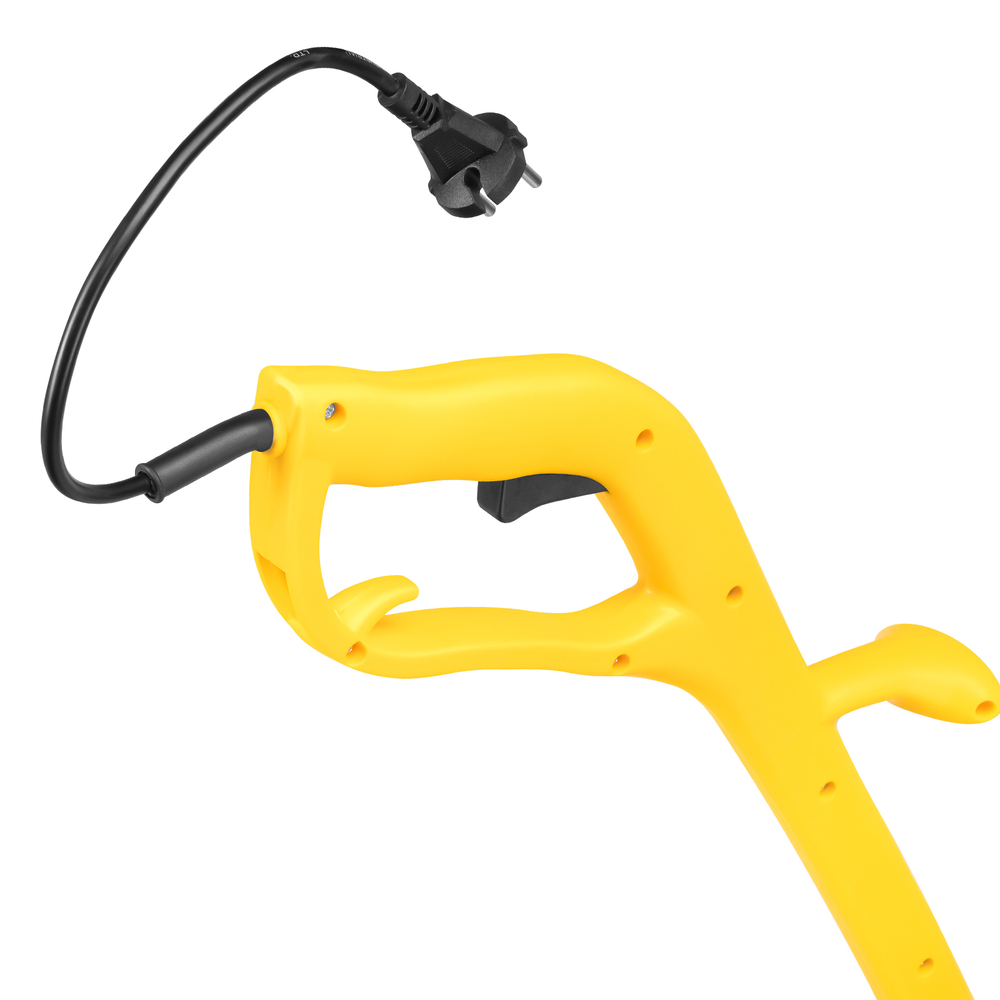 Триммер электрический TE-350, 350 Вт, 260 мм, катушка полуавтомат Denzel