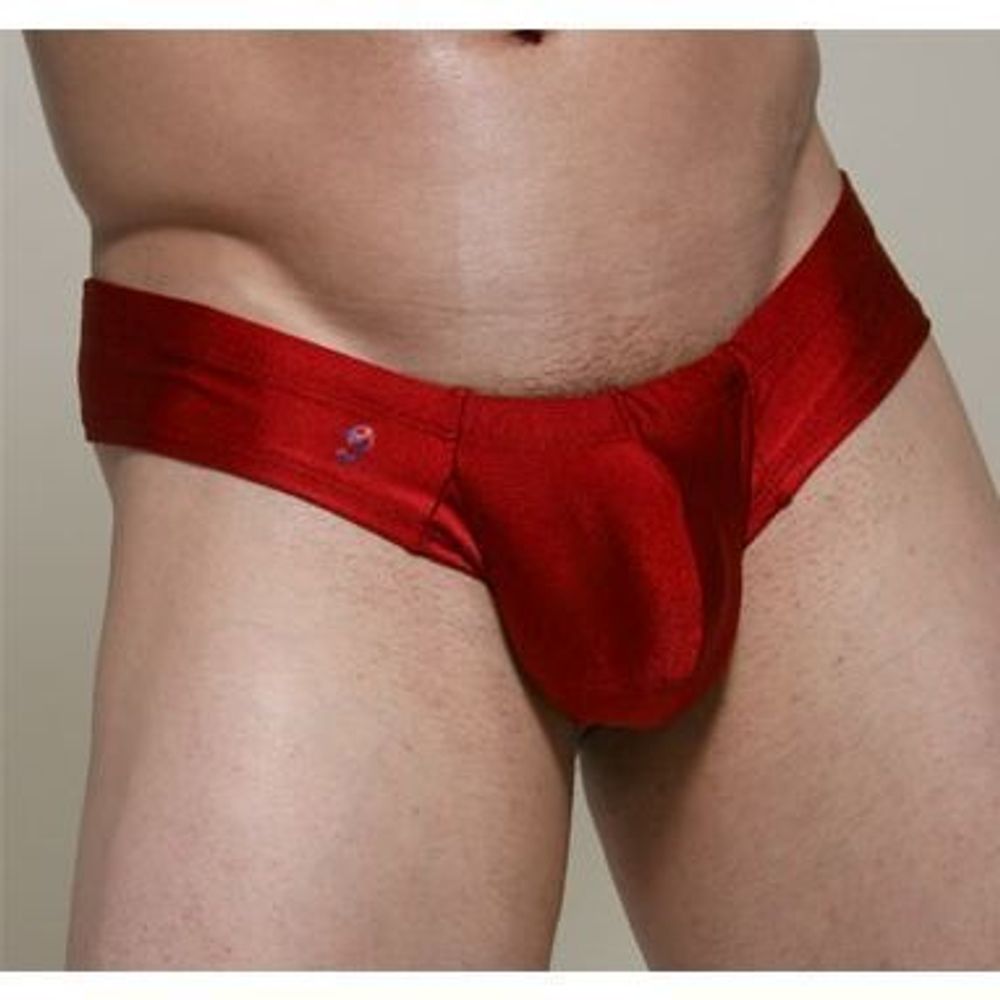 Мужские трусы хипсы красные Joe Snyder Red Trunk