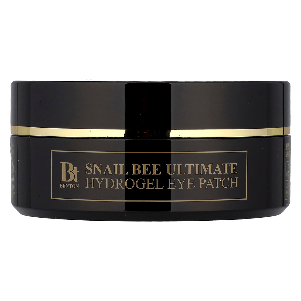 Benton, гидрогелевые патчи для глаз, Snail Bee Ultimate, 60 шт.