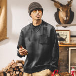 Мужской свитшот ретро-стиля