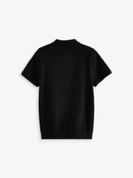 Поло с молнией для мальчика Next K84-152, Черный