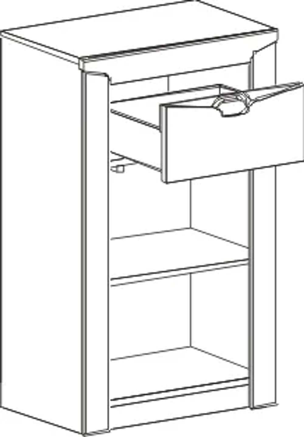 Тумба для прихожей "Соренто"