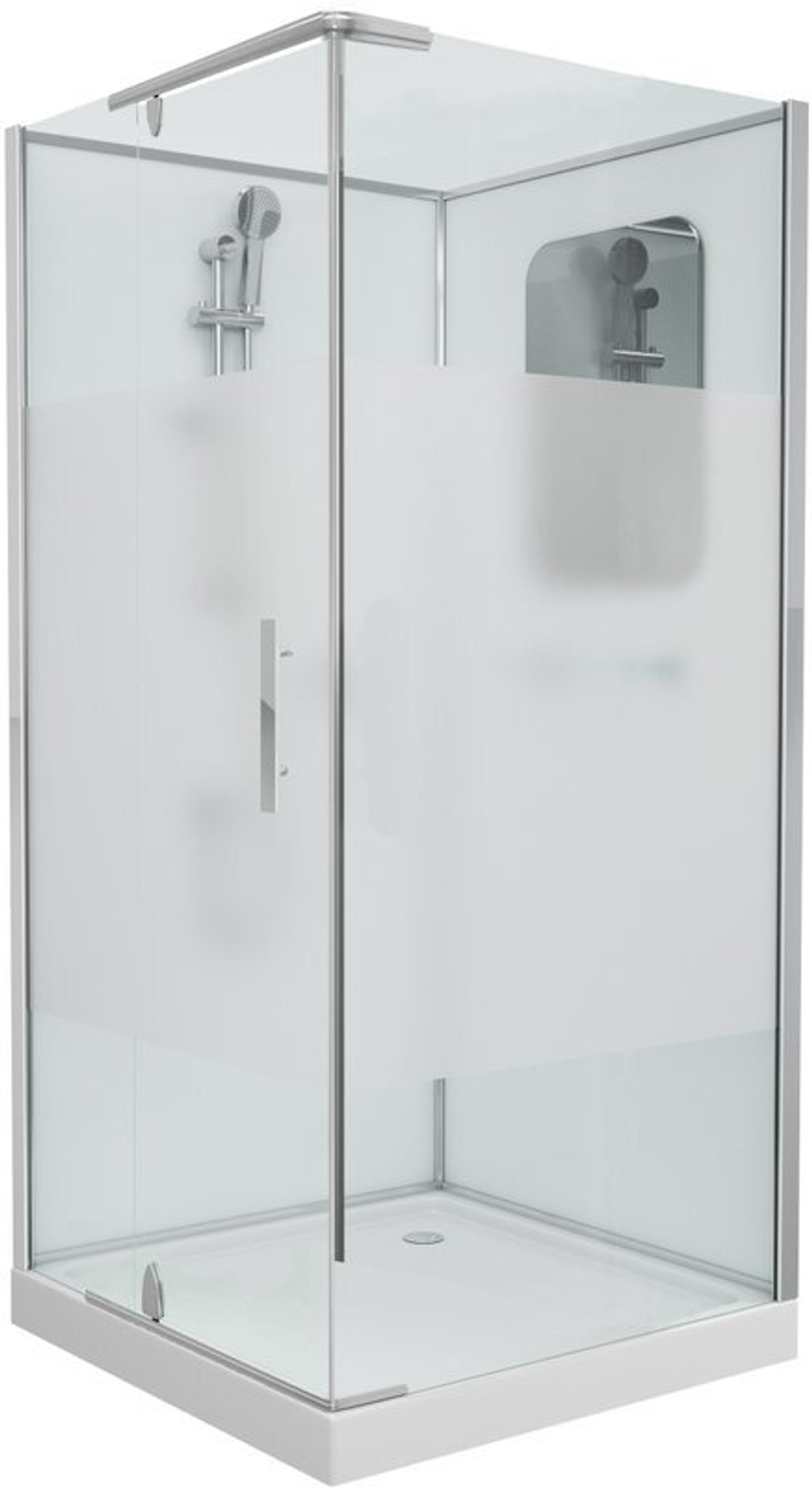 Душевая кабина Grossman Classic GR171QL (90х90х205) дверь распашная,4 места
