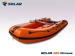 Лодка надувная моторная solar-380 к (оптима)