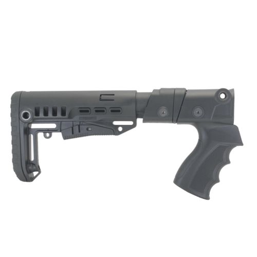 Приклад телескопический складной на МР-153, МР-133, DLG Tactical. Черный