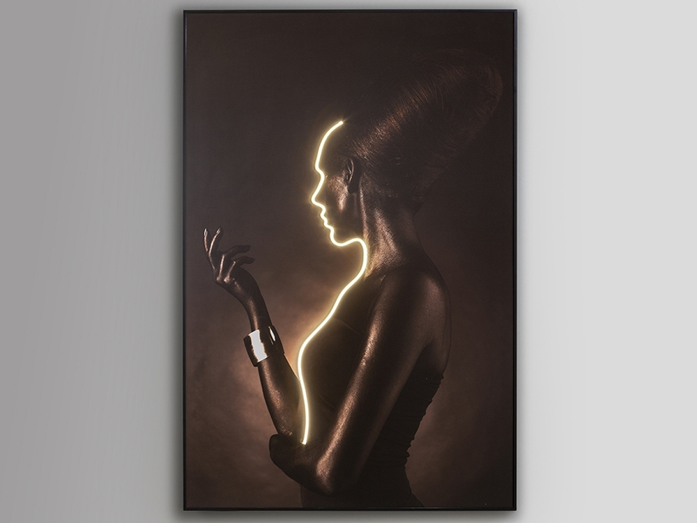 Silueta Светодиодная картина LED 120X180