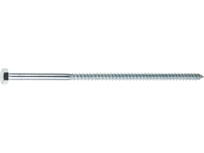 Шуруп 8х200 мм шестигр. головка, цинк, DIN 571 STARFIX