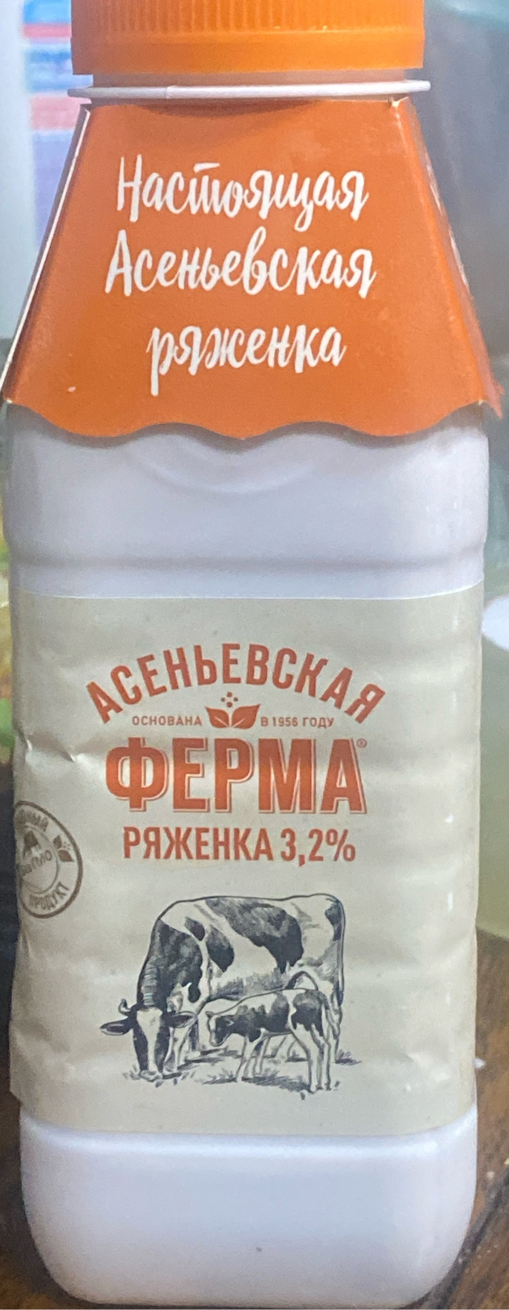 Ряженка 3,2% 330г
