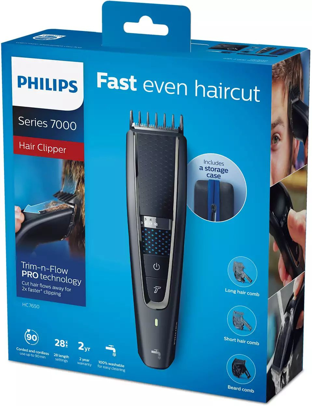 Машинка для стрижки Philips HC7650/15