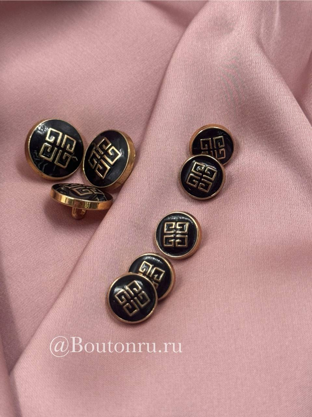 Пуговицы ЖВНШ Черные
