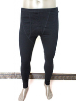 Мужские кальсоны из чистого хлопка (Размер: M) (Цвет: черный)