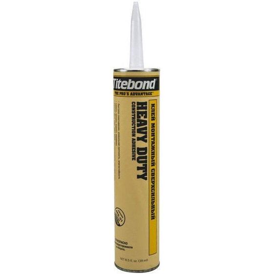 Монтажный клей сверхсильный желтый Titebond Heavy Duty 5261/ 55262