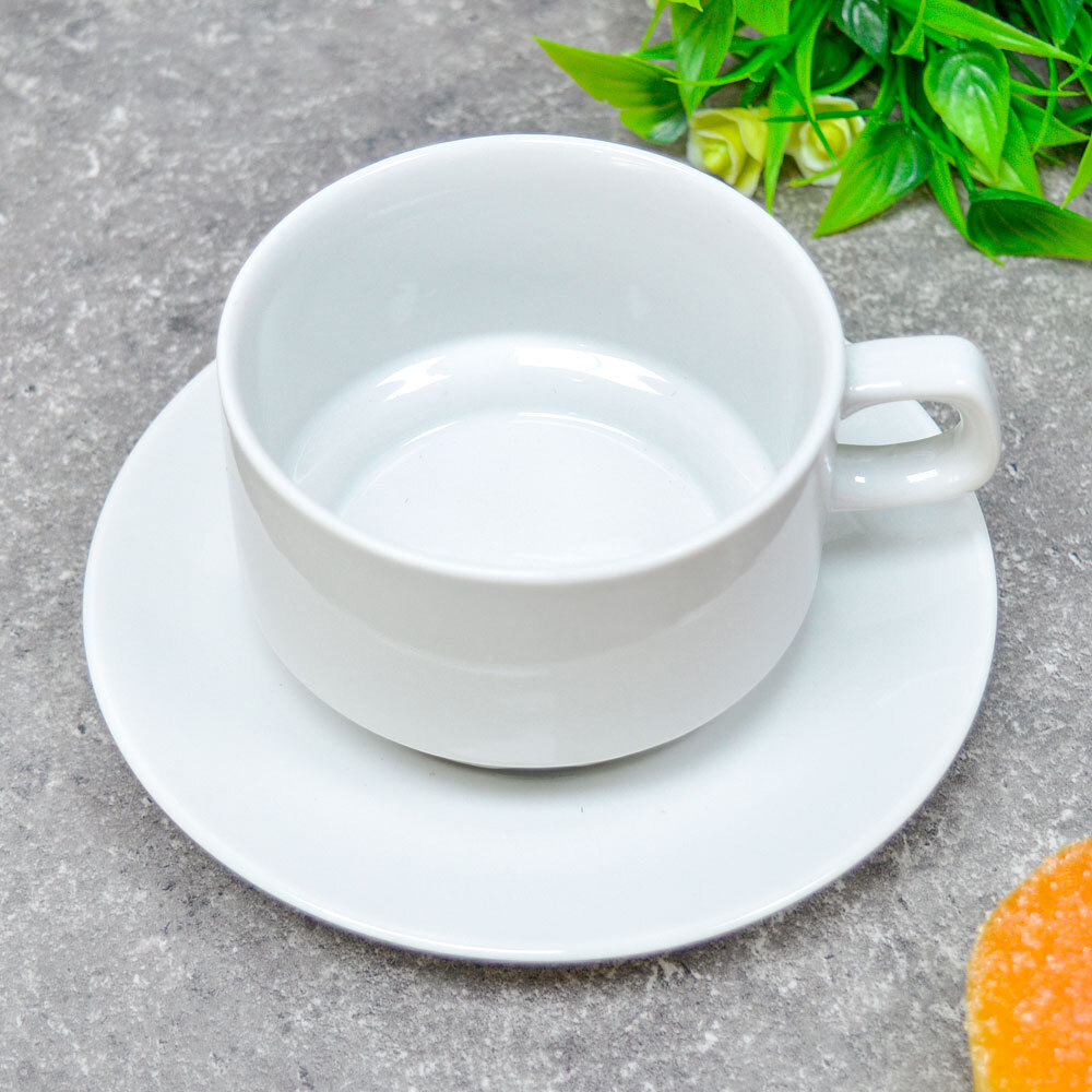 Чайная пара 250мл Без деколи