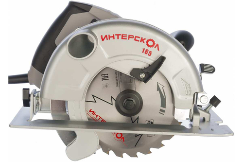 Пила дисковая Интерскол ДП-165/1200, 1200Вт,4700об