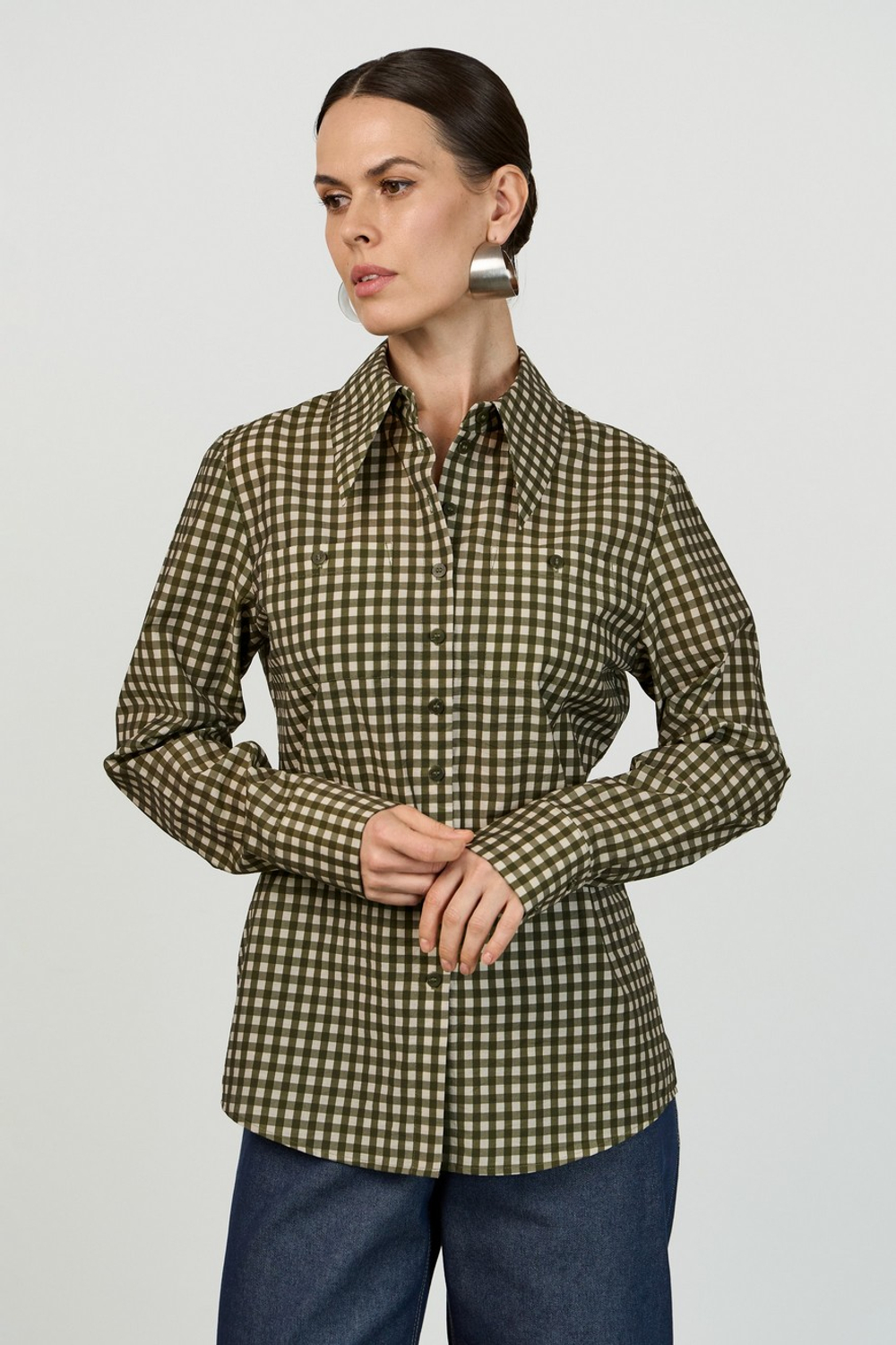 Рубашка в клетку