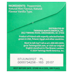 Twinings, ароматизированный травяной чай, с перечной мятой, без кофеина, 20 чайных пакетиков, 40 г (1,41 унции)