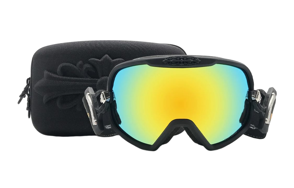 Chrome Hearts SILVER MORNING Sun Protection Unisex Ski Goggles