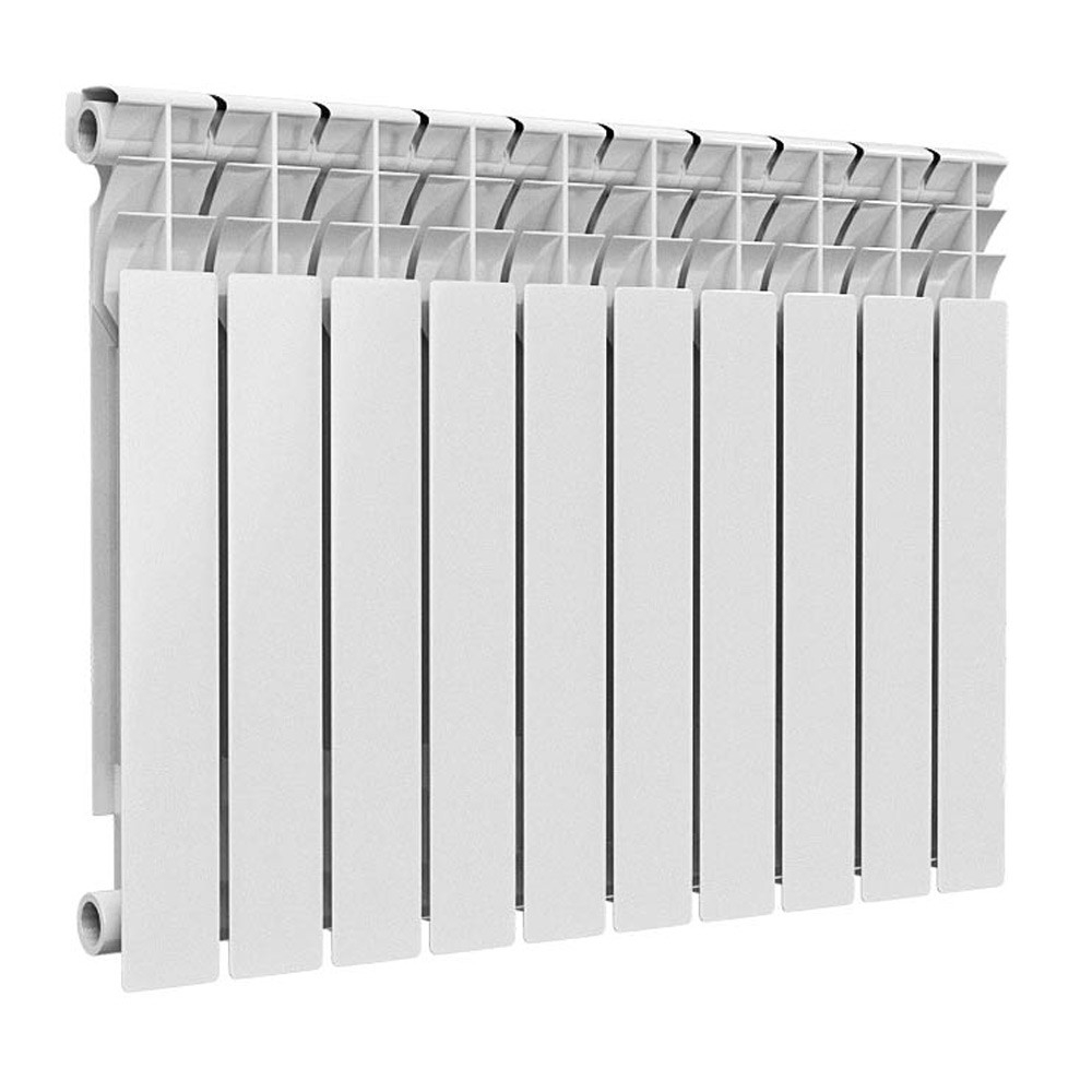 Радиатор биметаллический Ogint Ultra Plus 350 10 секций белый RAL 9016