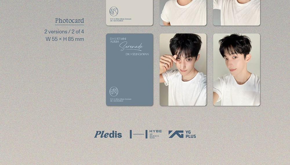 Альбом DK X SEUNGKWAN (SEVENTEEN) - Serenade 1st Mini Album COMPACT Version