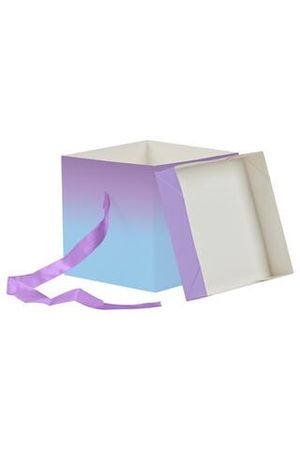 Коробка складная Подарочная Blue Lilac 15*15*15см