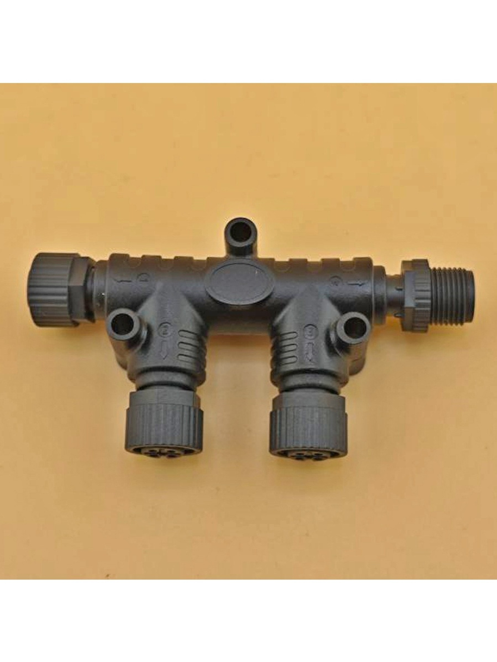 NMEA 2000 M12 5pin коннектор 4 порта