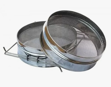 Сито-фильтр для мёда прямой (Ø200мм, нержавеющая сталь), РБ