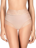 Трусики-слип с высокой линией талии Dolce Cinture (Размер: XL) (Цвет: телесный)