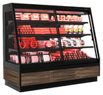 Горка холодильная Carboma F16-08 VV 1,9-1 STANDARD фронт X1 версия 2.0 9006-9005