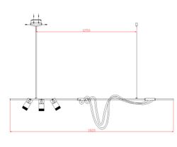 Kink Light 08039-180A,19 Подвес димм. Кайли черный