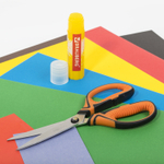 Ножницы BRAUBERG "ULTRA COLOR" 190 мм ассорти резиновые ребристые вставки (4 штуки в упаковке)