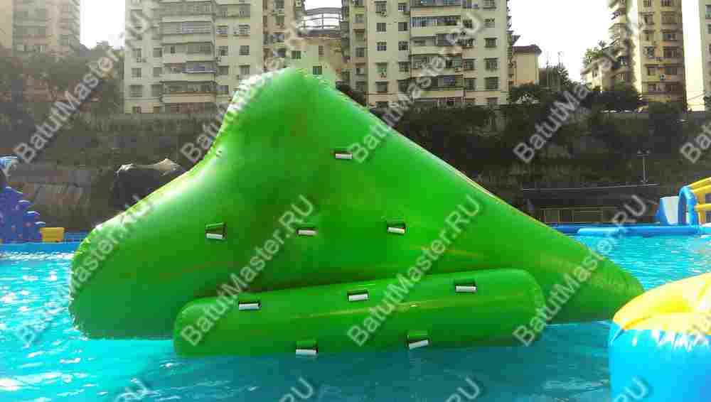 Модуль водного парка «Двойная горка-скала», 4×2,5×2 м