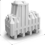 Станция биологической очистки Мультпласт Ergobox 5 S горизонтальный / 1000 л. в сутки / до 5 чел. / самотечный сброс / компрессорная аэрация (1870x1000x2160см;126кг;черный) - арт.555438