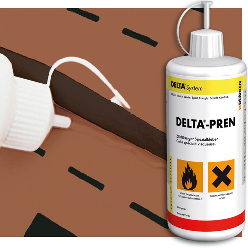 DELTA-PREN клей для мембраны DELTA-FOXX/ DELTA-FOXX PLUS (упак 8 бут. по 850г), упак.
