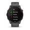 Garmin Forerunner 255 — спортивные умные часы с темно-серым ремешком